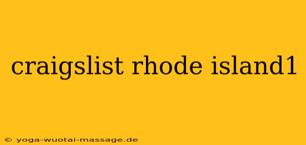 craigslist rhode island1