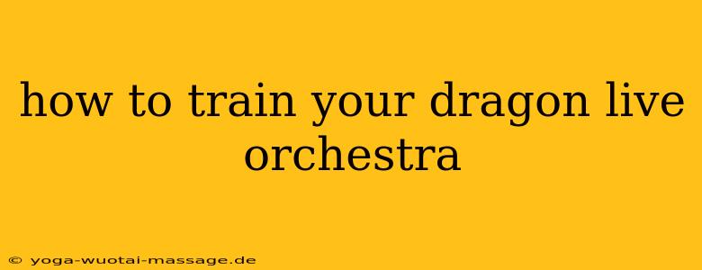 how to train your dragon live orchestra