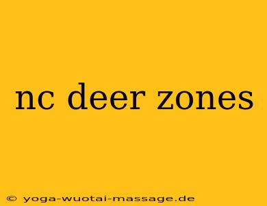 nc deer zones