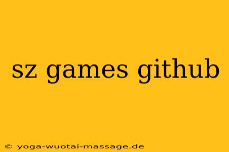 sz games github